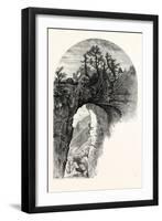 Natural Bridge, Virginia-John Douglas Woodward-Framed Giclee Print