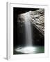 Natural Bridge Waterfall, Springbrook National Park, Gold Coast Hinterland, Queensland, Australia-David Wall-Framed Photographic Print