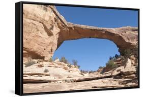 Natural Bridges National Monument, Utah, United States of America, North America-Richard Maschmeyer-Framed Stretched Canvas