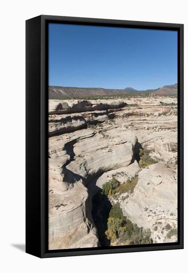 Natural Bridges National Monument, Utah, United States of America, North America-Richard Maschmeyer-Framed Stretched Canvas