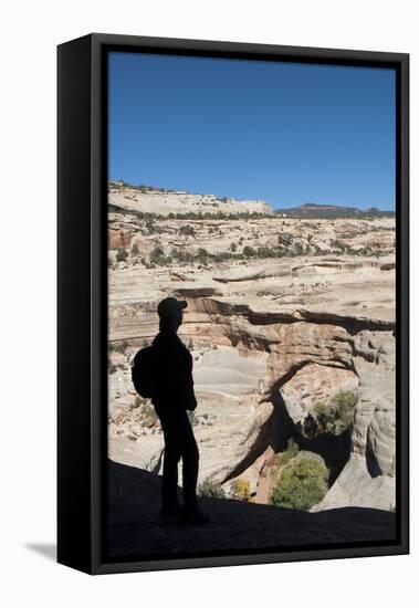 Natural Bridges National Monument, Utah, United States of America, North America-Richard Maschmeyer-Framed Stretched Canvas