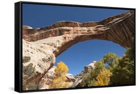 Natural Bridges National Monument, Utah, United States of America, North America-Richard Maschmeyer-Framed Stretched Canvas