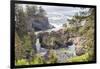 Natural Bridges Viewpoint, Oregon, USA. View of the Natural Bridges on the Oregon coast.-Emily Wilson-Framed Photographic Print