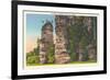 Natural Chimneys, Mt. Solon-null-Framed Art Print