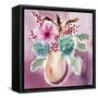 Natural Garden Bouquet-Esther Bley-Framed Stretched Canvas