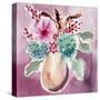 Natural Garden Bouquet-Esther Bley-Stretched Canvas