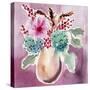 Natural Garden Bouquet-Esther Bley-Stretched Canvas