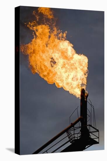Natural Gas Flare-null-Stretched Canvas
