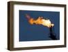 Natural Gas Flare-Paul Souders-Framed Photographic Print