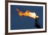 Natural Gas Flare-Paul Souders-Framed Photographic Print