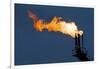 Natural Gas Flare-Paul Souders-Framed Photographic Print