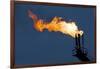 Natural Gas Flare-Paul Souders-Framed Photographic Print