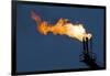 Natural Gas Flare-Paul Souders-Framed Photographic Print