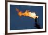 Natural Gas Flare-Paul Souders-Framed Photographic Print