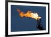 Natural Gas Flare-Paul Souders-Framed Photographic Print