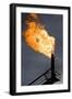 Natural Gas Flare-null-Framed Photographic Print