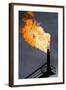 Natural Gas Flare-null-Framed Photographic Print