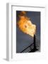 Natural Gas Flare-null-Framed Photographic Print