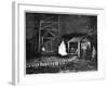 Natural Gas Well, 19th Century-Science Photo Library-Framed Photographic Print