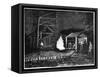 Natural Gas Well, 19th Century-Science Photo Library-Framed Stretched Canvas