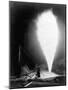 Natural Gas Wells, 1906. Burning Well at Independence, Kansas-H. W. Talbott and Chas. E. Craven-Mounted Photographic Print