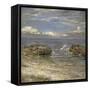 Natural Harbour, Cockenzie-William McTaggart-Framed Stretched Canvas