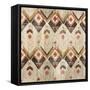 Natural History Lodge Southwest Pattern VI-Wild Apple Portfolio-Framed Stretched Canvas