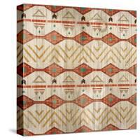 Natural History Lodge Southwest Pattern VII-Wild Apple Portfolio-Stretched Canvas