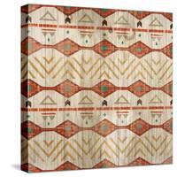 Natural History Lodge Southwest Pattern VII-Wild Apple Portfolio-Stretched Canvas