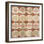 Natural History Lodge Southwest Pattern VII-Wild Apple Portfolio-Framed Art Print