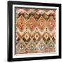 Natural History Lodge Southwest Pattern VIII-Wild Apple Portfolio-Framed Art Print