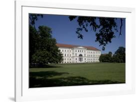 Natural History Museum Seen from Orczy-Kert Park, Budapest, Hungary, Europe-Julian Pottage-Framed Photographic Print