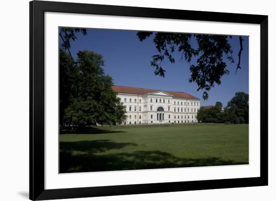 Natural History Museum Seen from Orczy-Kert Park, Budapest, Hungary, Europe-Julian Pottage-Framed Photographic Print