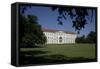 Natural History Museum Seen from Orczy-Kert Park, Budapest, Hungary, Europe-Julian Pottage-Framed Stretched Canvas