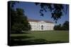 Natural History Museum Seen from Orczy-Kert Park, Budapest, Hungary, Europe-Julian Pottage-Stretched Canvas