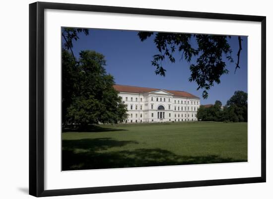 Natural History Museum Seen from Orczy-Kert Park, Budapest, Hungary, Europe-Julian Pottage-Framed Photographic Print