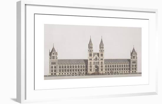 Natural History Museum-Andras Kaldor-Framed Premium Giclee Print