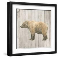 Natural Majesty III v2 on Wood-Emily Adams-Framed Art Print