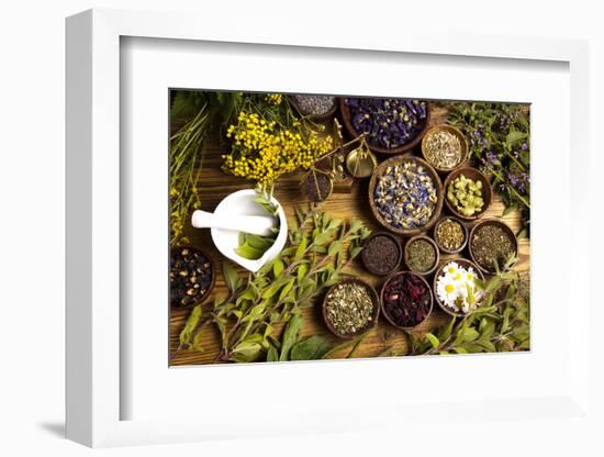 Natural Medicine, Herbs-Sebastian Duda-Framed Photographic Print