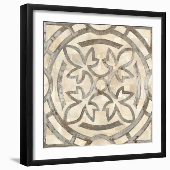 Natural Moroccan Tile 3-Hope Smith-Framed Art Print