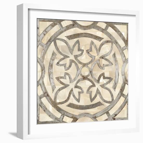 Natural Moroccan Tile 3-Hope Smith-Framed Art Print