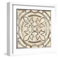 Natural Moroccan Tile 3-Hope Smith-Framed Art Print