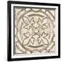 Natural Moroccan Tile 3-Hope Smith-Framed Art Print