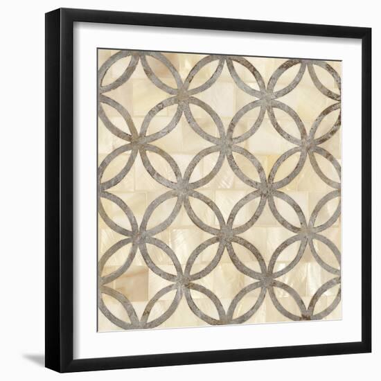 Natural Moroccan Tile 4-Hope Smith-Framed Art Print