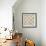 Natural Moroccan Tile 4-Hope Smith-Framed Art Print displayed on a wall