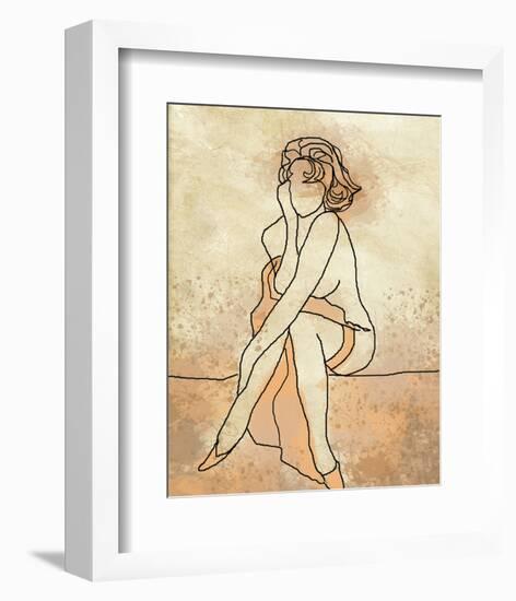 Natural Nude Beauty-Irena Orlov-Framed Art Print