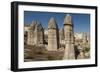 Natural Pinnacles in Volcanic Ash, Zemi Valley, Goreme, Cappadocia, Anatolia, Turkey Minor, Eurasia-Tony Waltham-Framed Photographic Print