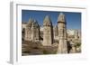 Natural Pinnacles in Volcanic Ash, Zemi Valley, Goreme, Cappadocia, Anatolia, Turkey Minor, Eurasia-Tony Waltham-Framed Photographic Print