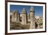 Natural Pinnacles in Volcanic Ash, Zemi Valley, Goreme, Cappadocia, Anatolia, Turkey Minor, Eurasia-Tony Waltham-Framed Photographic Print