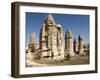 Natural Pinnacles in Volcanic Ash, Zemi Valley, Goreme, Cappadocia, Anatolia, Turkey Minor, Eurasia-Tony Waltham-Framed Photographic Print